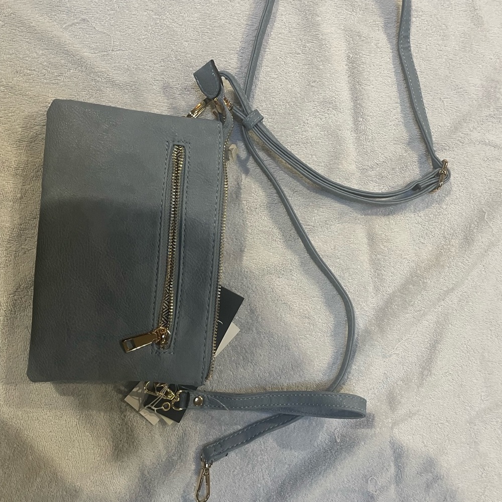 New Isabell Clutch bag light blue